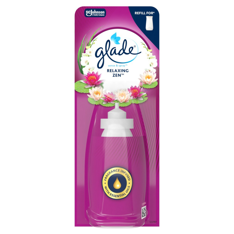 Glade Sense&Spray Relaxing ZEN náhradní náplň 18ml