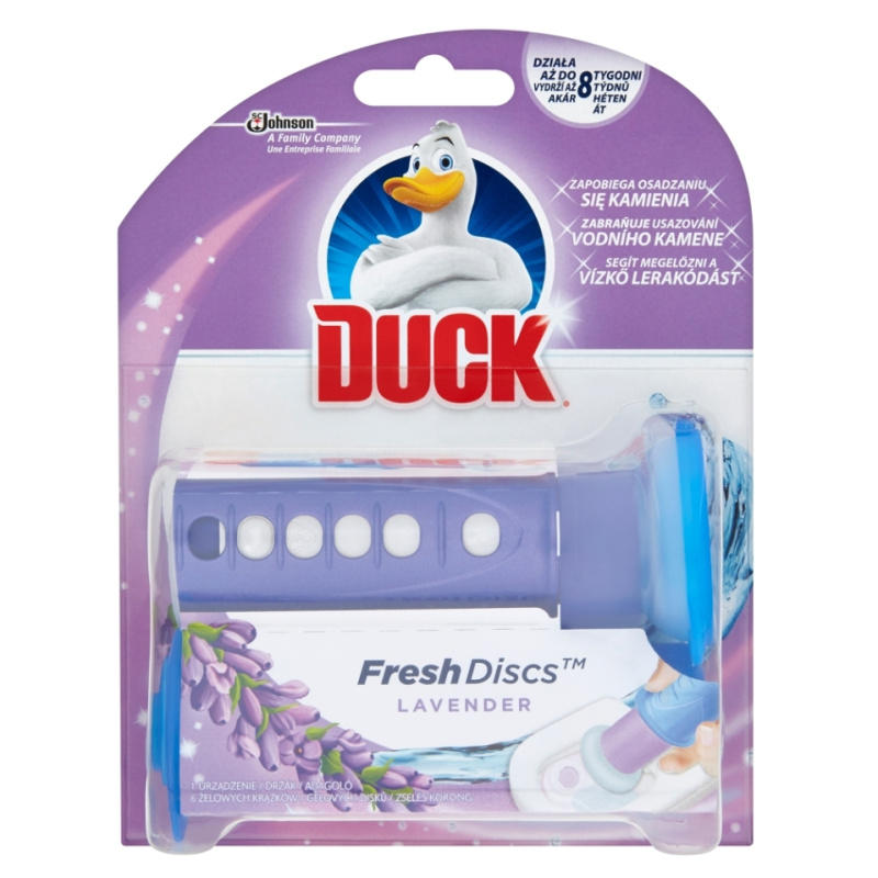 DUCK Fresh Discs Čistič WC Levandule 36 ml