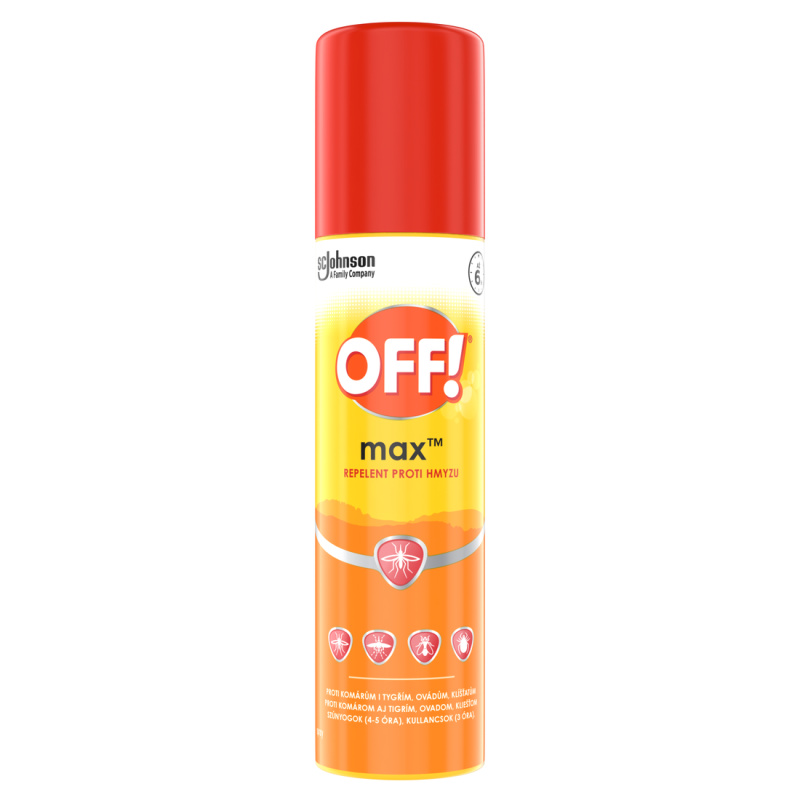 OFF! Max spray repelent proti hmyzu