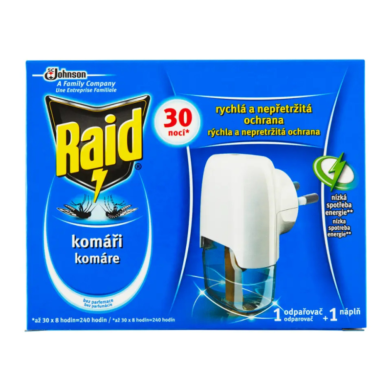 Raid elektrický odpařovač s tekutou náplní 30 nocí