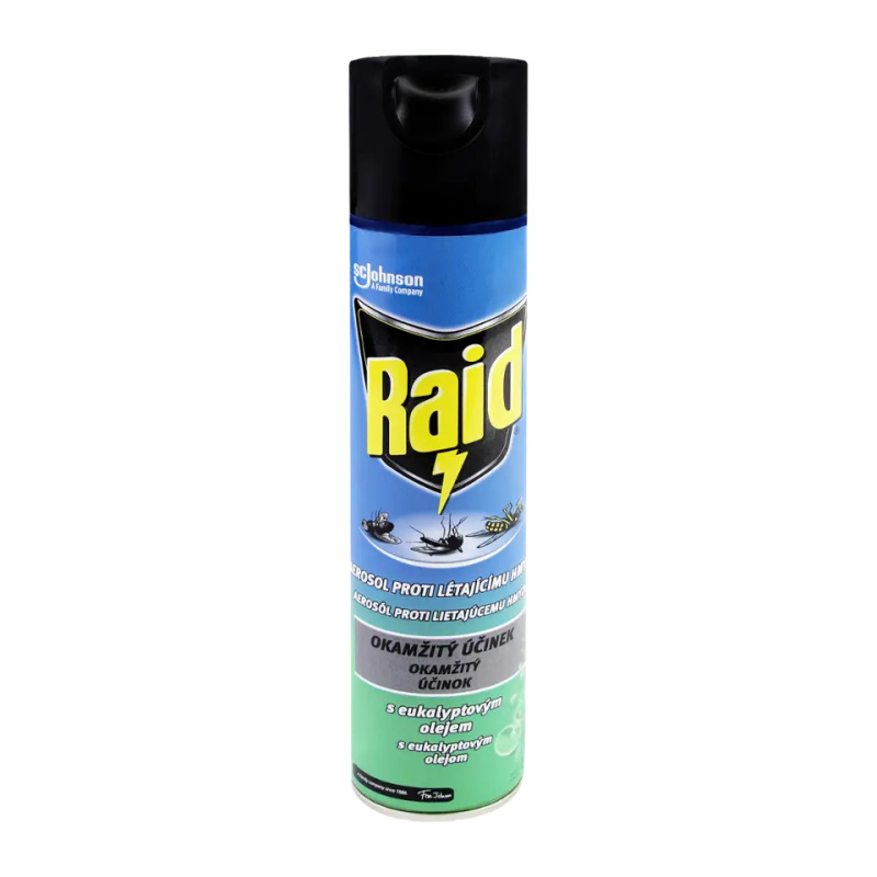 RAID Proti létajícímu hmyzu s eukalyptovým olejem 400 ml