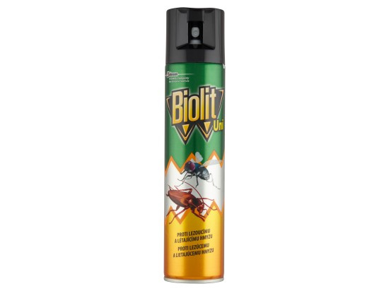 BIOLIT UNI 007 Sprej proti létajícímu a lezoucímu hmyzu 300 ml
