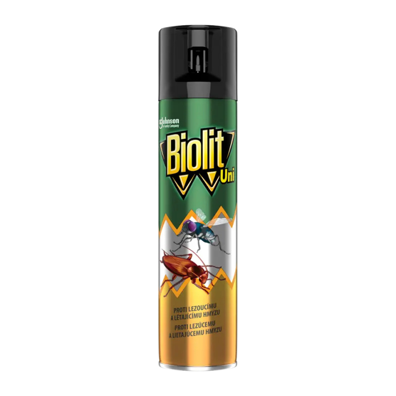 BIOLIT UNI 007 Sprej proti létajícímu a lezoucímu hmyzu 300 ml