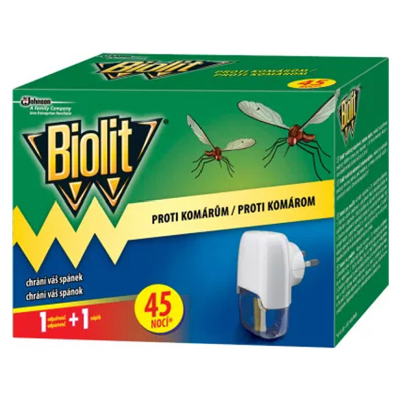 Biolit Elektrický odpařovač s tekutou náplní 45 nocí