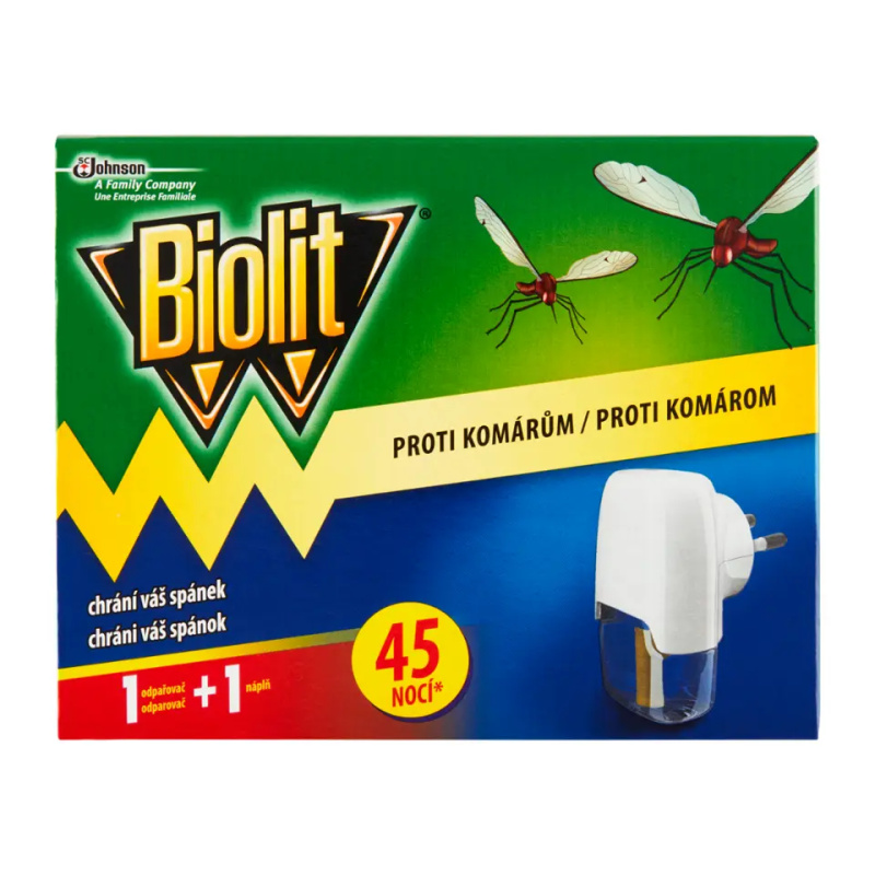 Biolit Elektrický odpařovač s tekutou náplní 45 nocí