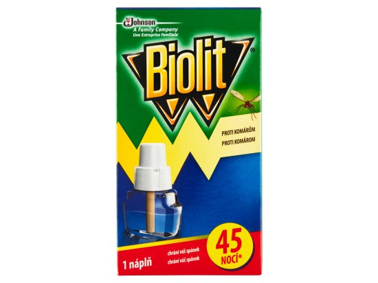 Biolit Tekutá náplň do el. odpařovače proti komárům 45 nocí