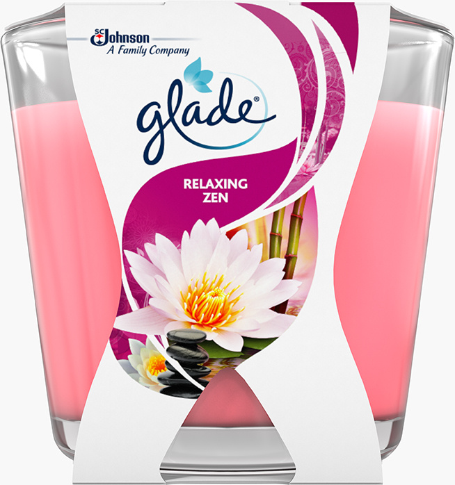 GLADE Relaxing Zen vonná svíčka 70 g