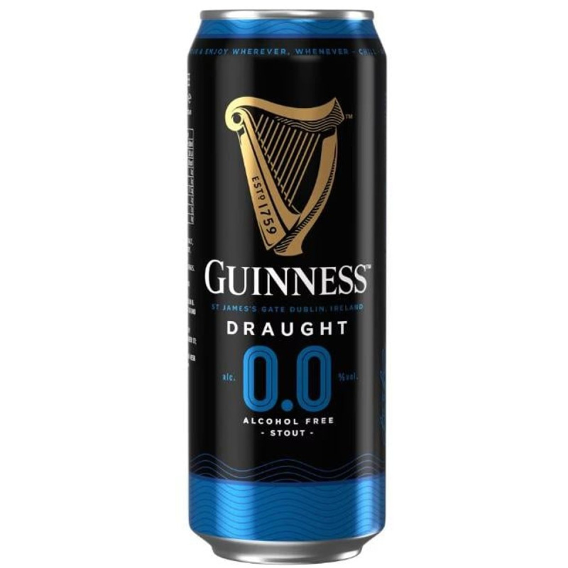 Guinness Draught Stout 0.0% plech