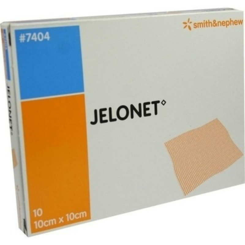JELONET Krytí sterilní s mastí 10 x 10 cm 10 kusů