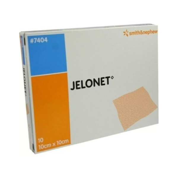 JELONET Krytí sterilní s mastí 10 x 10 cm 10 kusů