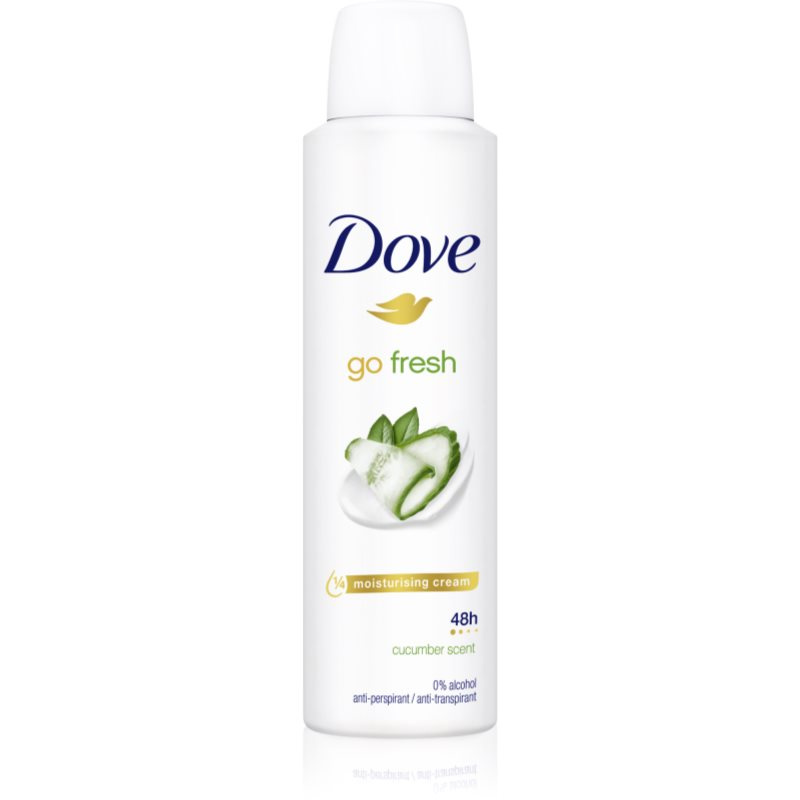 Dove Go Fresh Fresh Touch antiperspirant 48h okurka a zelený čaj 150 ml