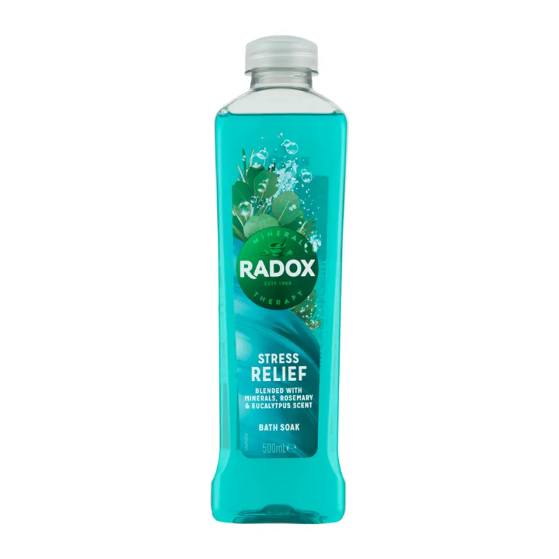 Radox Feel Restored Stress Relief pěna do koupele Rosemary & Eucalyptus 500 ml