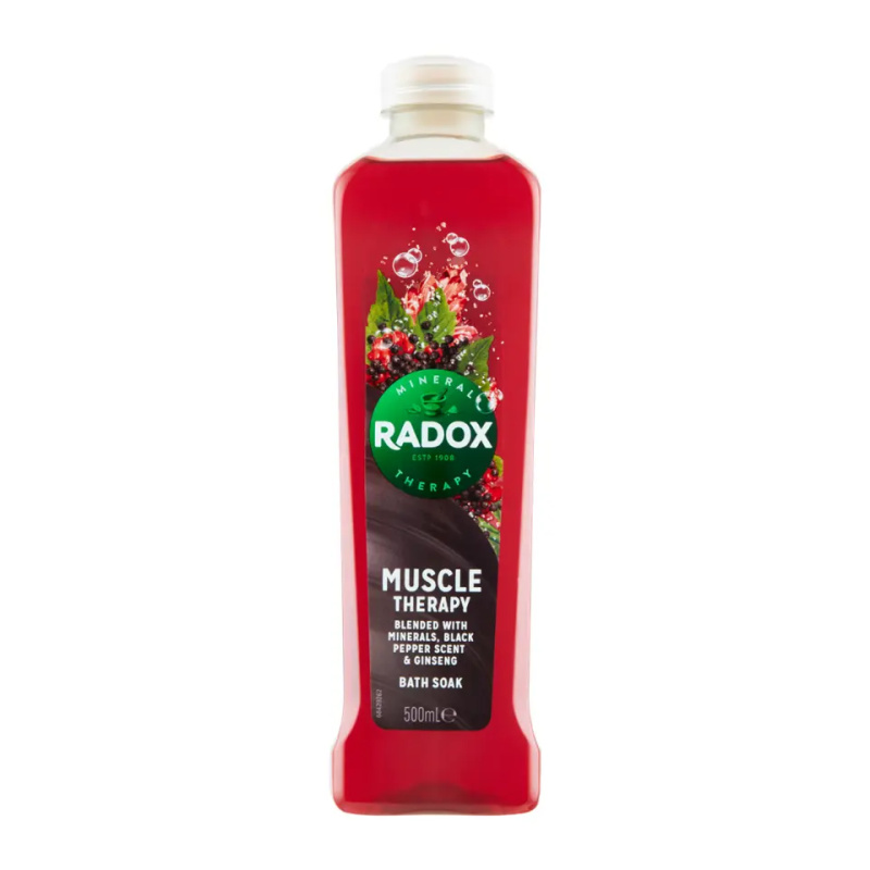 Radox Men Muscle Therapy pěna do koupele Black Pepper & Ginseng 500 ml