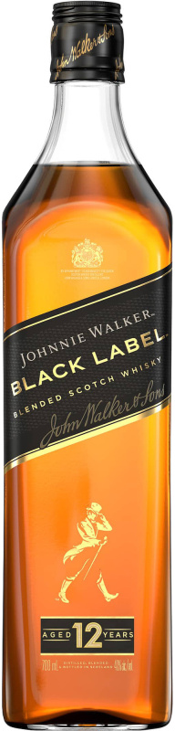 Johnnie Walker Black Label 40% 0,7l (holá lahev)