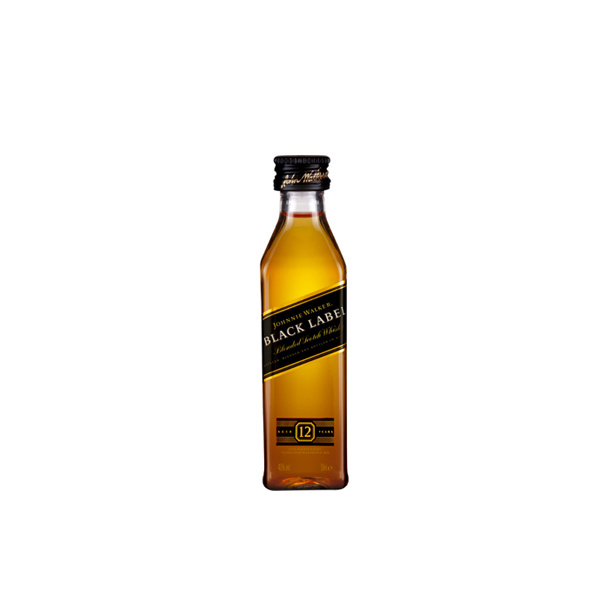 Johnnie Walker Black Label 12 letá Mini 40% 0,05l