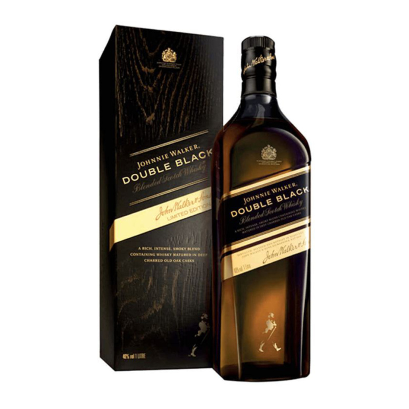 Johnnie Walker Double Black Label 40% 1l (dárková