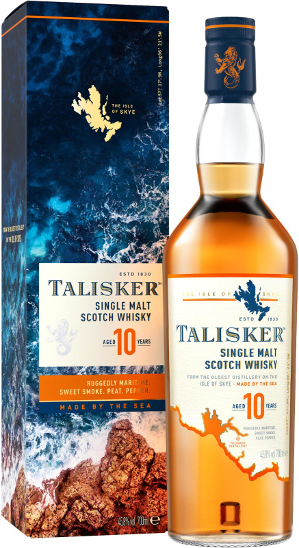 Talisker Single Malt 10YO 45,8% 0,7l (dárková krabice)