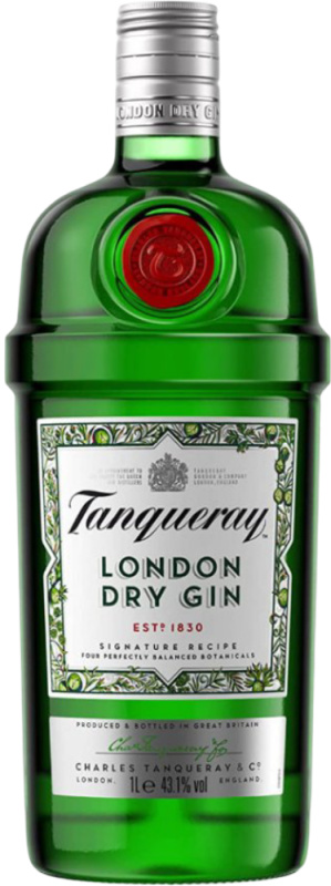 Tanqueray London Dry Gin 43,1% 0,7l (holá lahev)