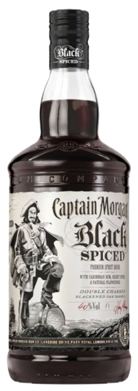 Captain Morgan Black Spiced 40 % 1 l