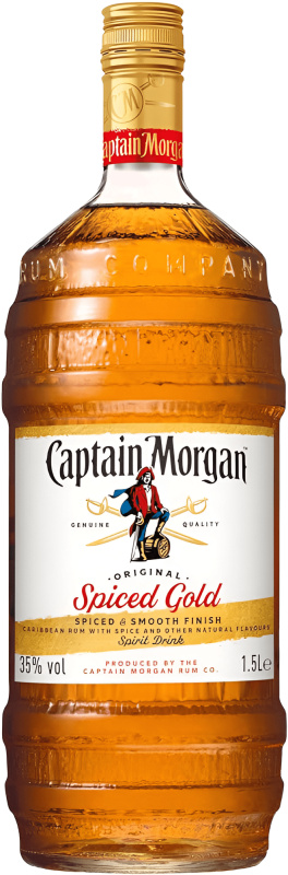 Captain Morgan Spiced Gold 35% 1,5 l