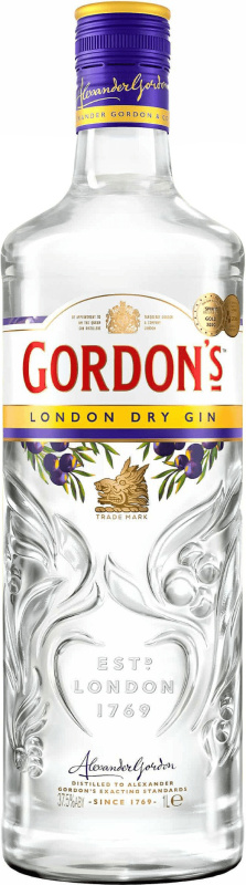 Gordon's London Dry Gin 37,5% 1l