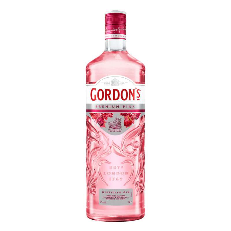 Gin Gordon's Pink Premium 37,5 % 1 l