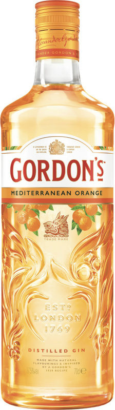 Gordon's Mediterranean Orange 37,5% 0,7l