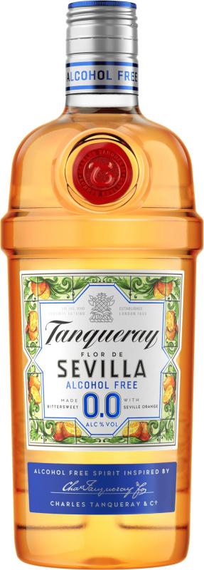 Tanqueray Flor de Sevilla Alkohol free 0% 0,7l