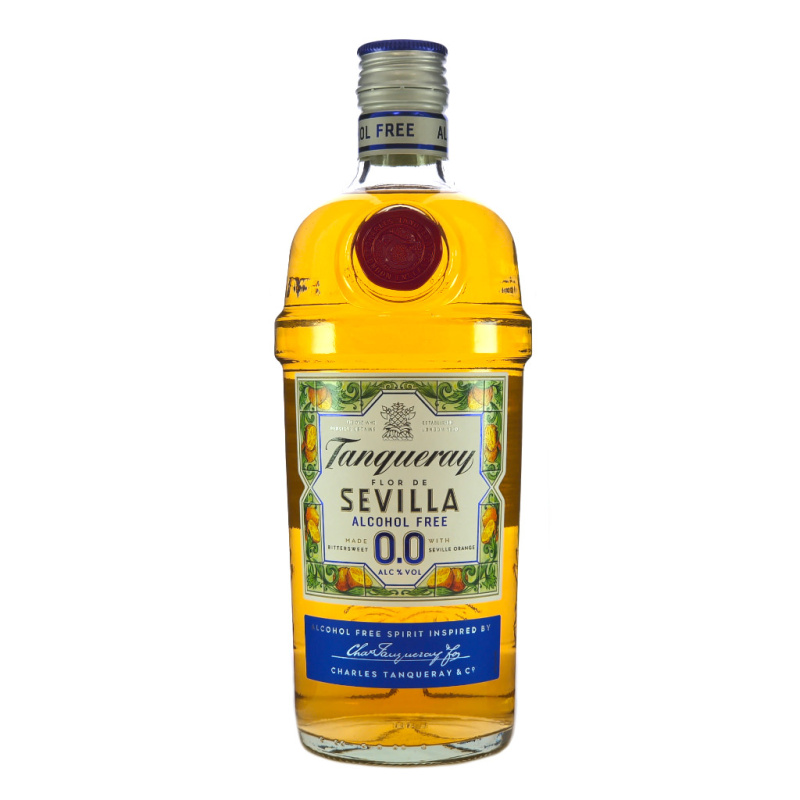 Tanqueray Flor de Sevilla Alkohol free 0% 0,7l