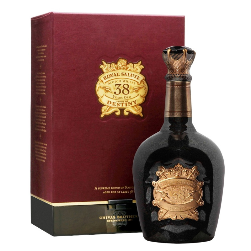 Chivas Regal Chivas 38 yo Royal Salute Stone of Destiny 0,5 l