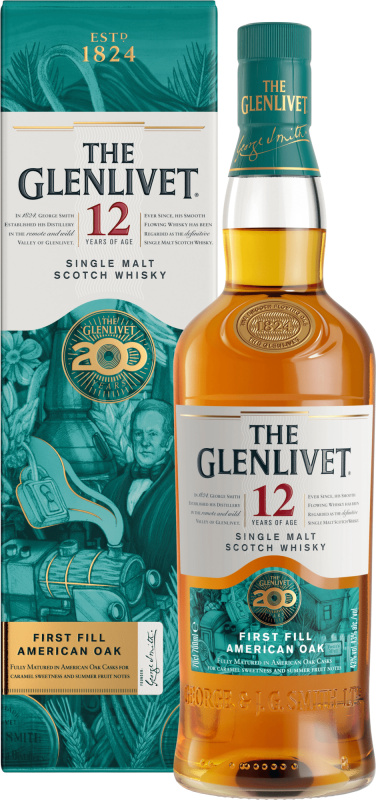 The Glenlivet 12 letá 200 Years Anniversary Edition 43% 0,7l
