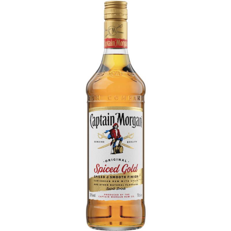 Captain Morgan Spiced Gold 35% obj.