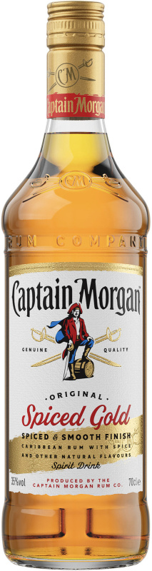 Captain Morgan Spiced Gold 35% 0,7l (holá lahev)