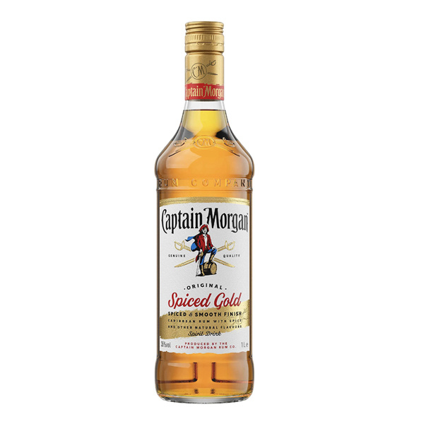 Captain Morgan Rum Captain Morgan spiced gold 1l 35%