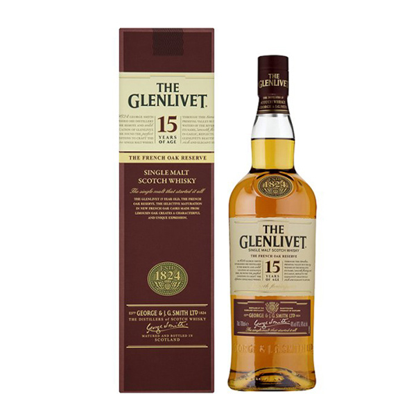 Glenlivet 15 yo French Oak 40 % 0,7 l