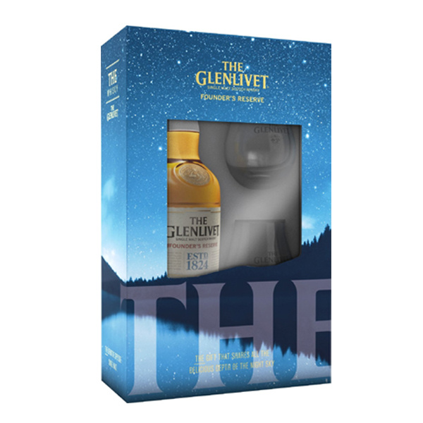 Glenlivet Glenlivet Founders Reserve 40% 0,7l + 2 skleničky