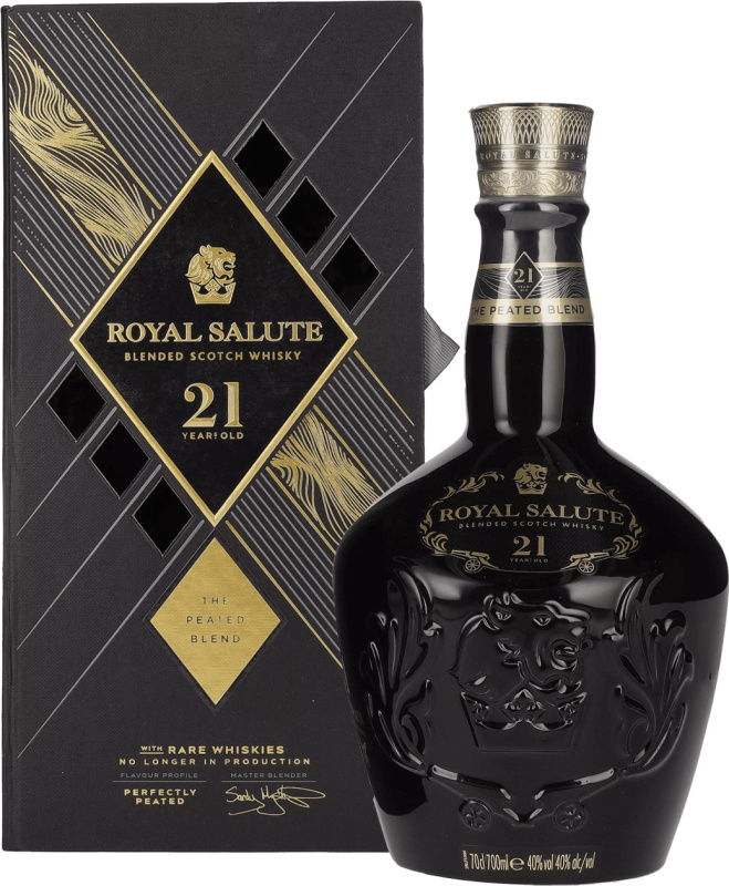 Royal Salute 21 letá The Peated Blend 40% 0,7l