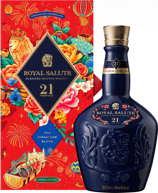 Royal Salute 21 letá The Signature Blend Lunar New Year 2024 40% 0,7l