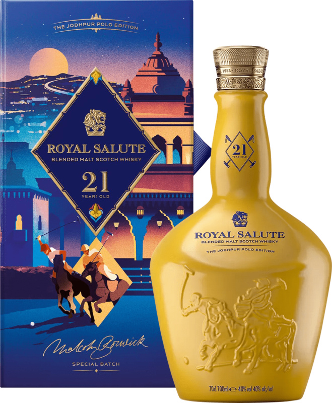 Royal Salute 21 letá Jodphur Polo Edition Special Batch 40% 0,7l
