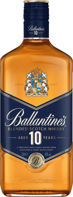 Ballantines 10 letá 40% 0,7l