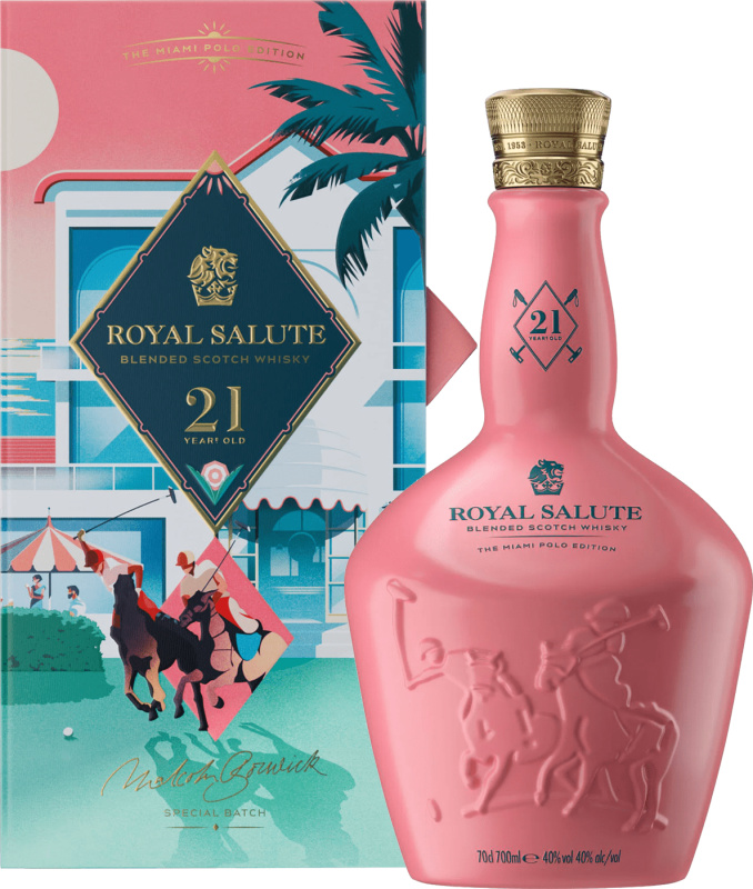 Royal Salute 21 letá The Miami Polo Edition 40% 0,7l