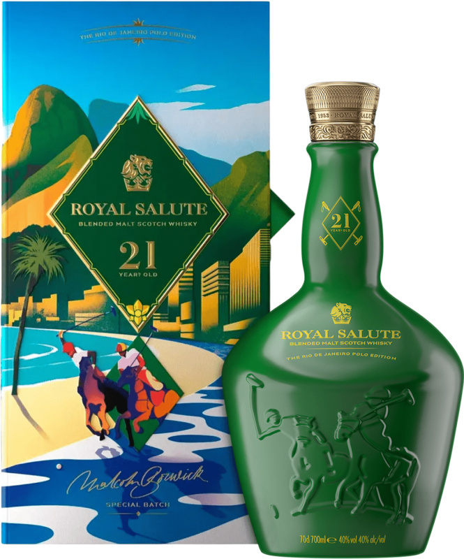 Royal Salute 21 letá The Rio De Janeiro Polo Edition 40% 0,7l
