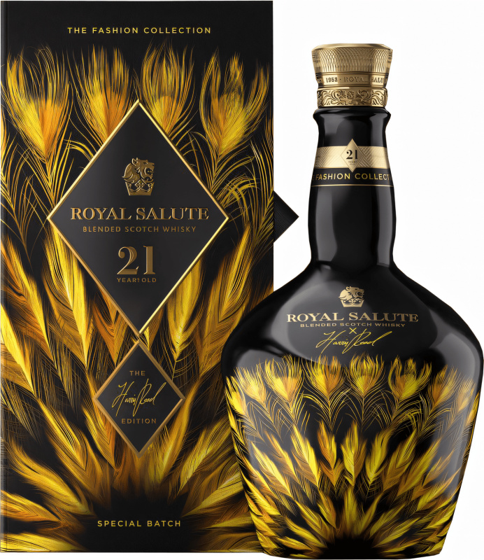 Royal Salute 21 letá Fashion Collection Harris Reed Gold 40% 0,7l