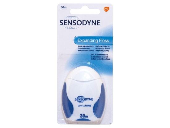 Sensodyne Expanding Floss dentální nit 30 m