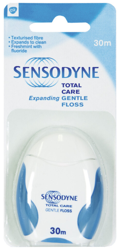 Sensodyne Expanding Floss dentální nit 30 m