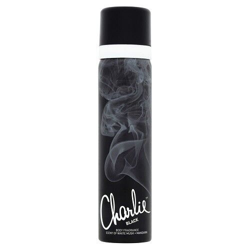 Revlon Charlie Black deodorant s parfemací pro ženy 75 ml