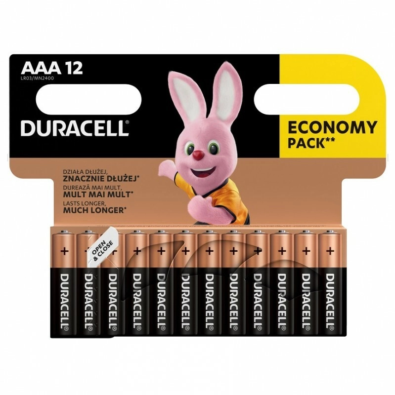 Duracell Basic 12ks AAA 42325