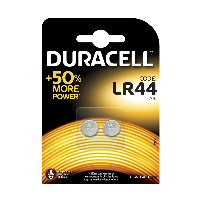 Duracell Speciální baterie LR44  2ks