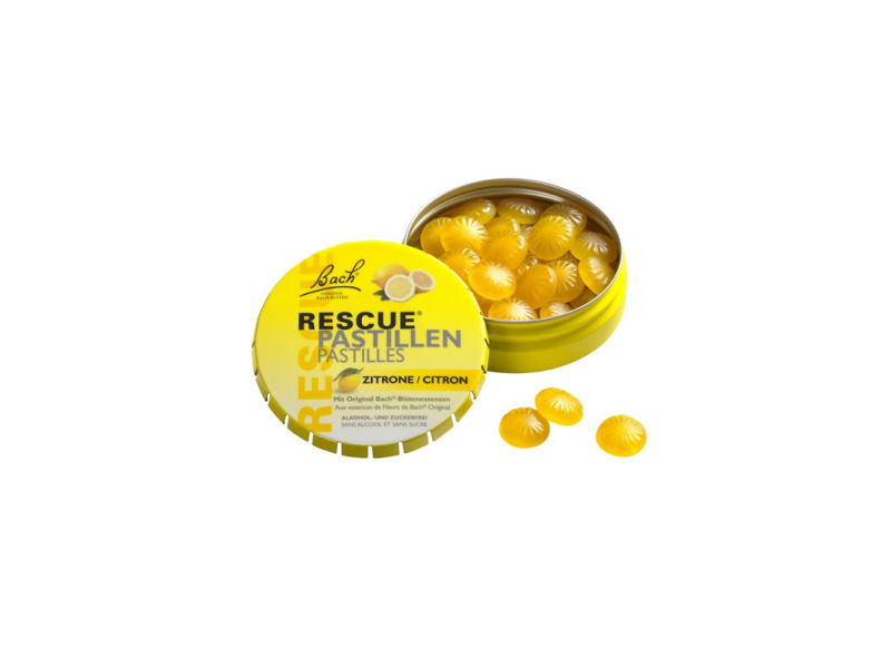 Bach RESCUE pastilky citron, 50g