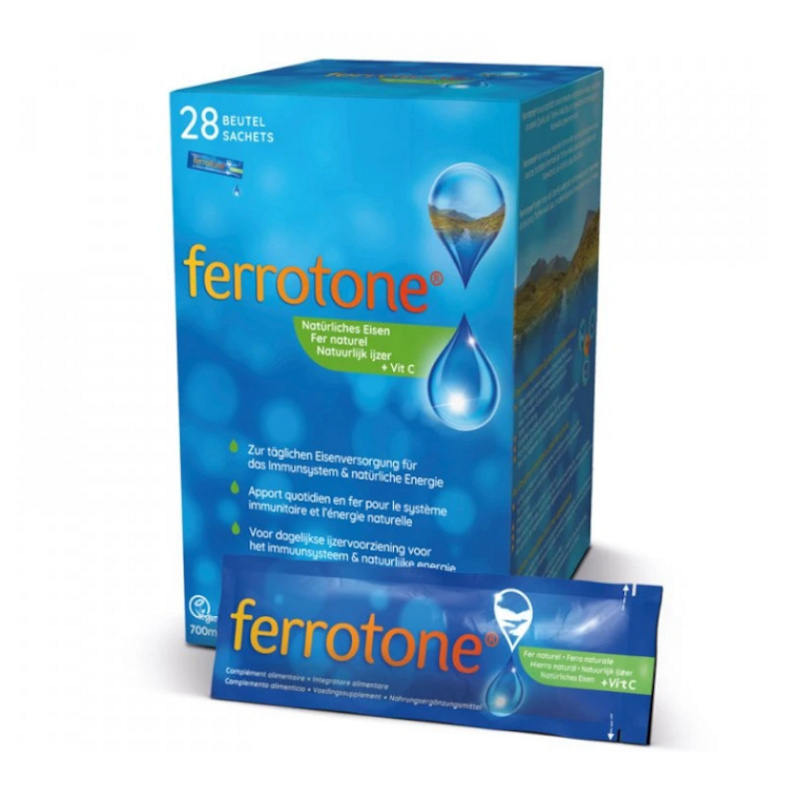 FERROTONE® S jablkem a vitamínem C 28 sáčků